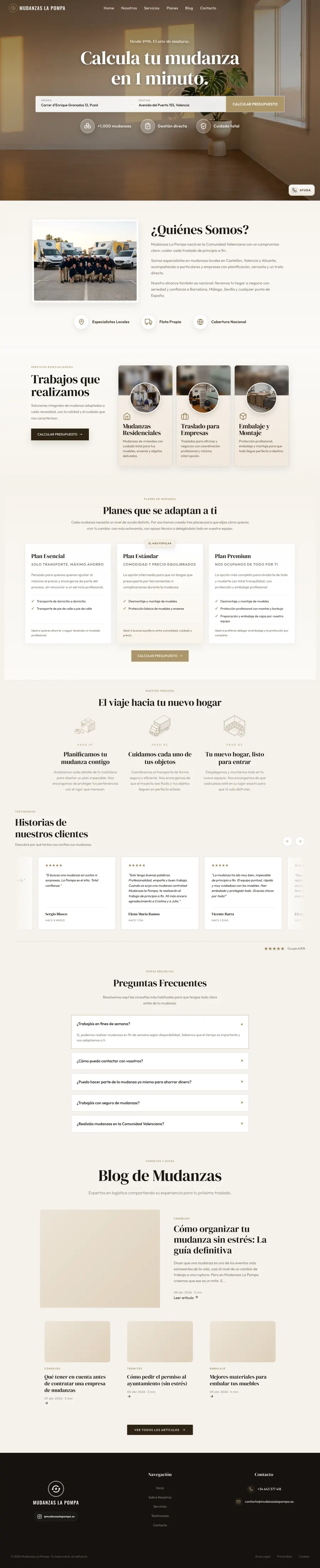 Mudanzas La Pompa